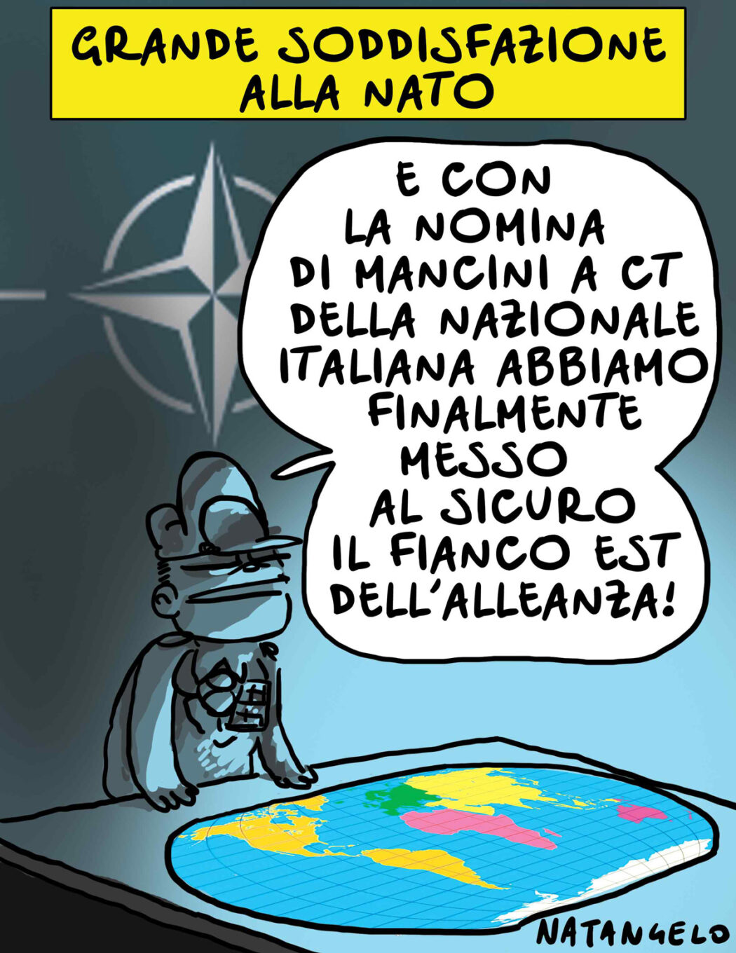 La vignetta di Natangelo