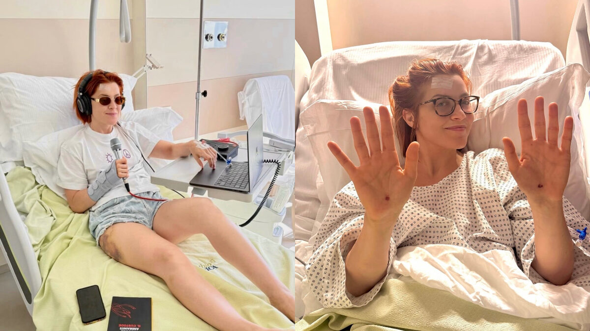 “Canta che ti passa”: Noemi aggiorna i fan sulle sue condizioni di salute dopo la caduta dal palco e il ricovero in ospedale