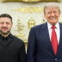 Copertina di Patriot, Zelensky: “Ho parlato con Trump di licenze per produrli”. In cambio offre i suoi droni (e raid sulle navi iraniane)