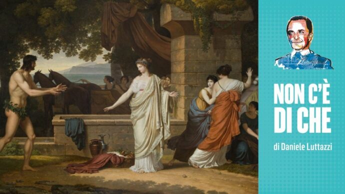 PornOdissea – “Voglio aiutarti, Ulisse, ordinerò alle mie ancelle di lavarti”, disse Nausicaa