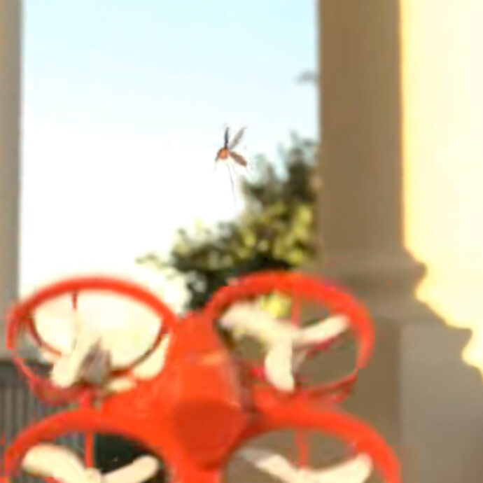 Arriva il drone “ammazza zanzare”: “Individua gli esemplari che punzecchiano e trasmettono malattie e li abbatte in volo”