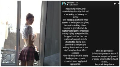 Copertina di “Una signora in strada ha iniziato ad urlarmi che ero troppo magra e sembravo malata. Non si può sapere che effetto hanno certe parole su una persona”: la rabbia di Matilde Lucidi, figlia di Bianca Balti