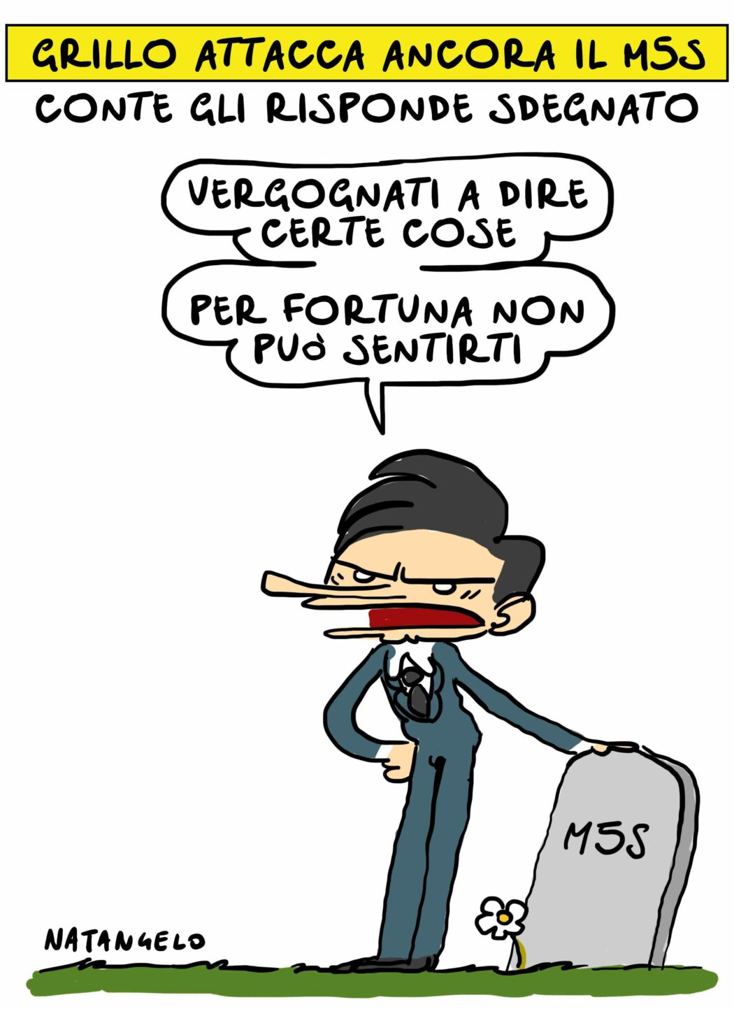 Grillo contro il M5s