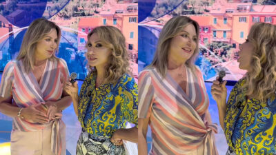 Copertina di “Quando torni dalle ferie? Mi mancherai”, “Sei la mia ultima visita in Rai”: Manuela Moreno e lo strano video con Monica Leofreddi