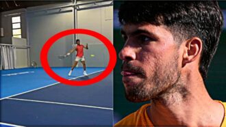 Copertina di Riecco il vero Alcaraz: il video del suo allenamento esalta i fan a un mese dagli Us Open