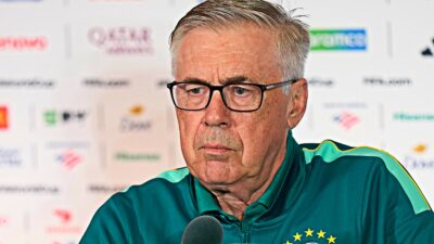 Copertina di Ancelotti spiega il suo no all’Italia: “Non è una questione di contratto, non è questo il motivo. Il futuro del Brasile? Qui c’è talento”