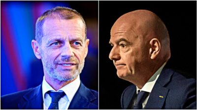 Copertina di L’Europa boicotta i Mondiali “privati” di Infantino, Uefa contro Fifa: “La Coppa non è in vendita”. Scoppia la guerra nel calcio