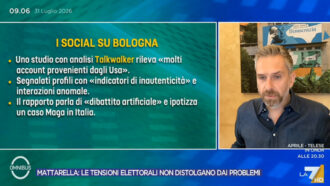 Copertina di Lepore a La7: “Migliaia di profili fake dagli Usa contro di me dopo la manifestazione per Fakir. Farò denuncia alla Polizia Postale”