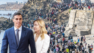 Copertina di Sui migranti il fallimento di Meloni: meno rimpatri e il doppio di irregolari di Sánchez in Spagna