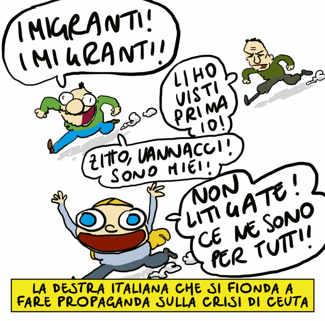 La vignetta di Natangelo