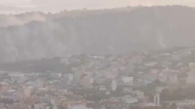 Copertina di Terremoto ai Campi Flegrei, il video dalla collina mostra i danni in tutta la zona: “Si è sentito un boato”