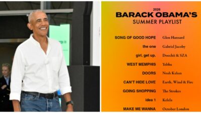 Copertina di Beatles, David Bowie, Neil Young e l’omaggio a “Glen Hansard, un grande musicista scomparso tragicamente questa settimana”: Obama svela la playlist dell’estate 2026