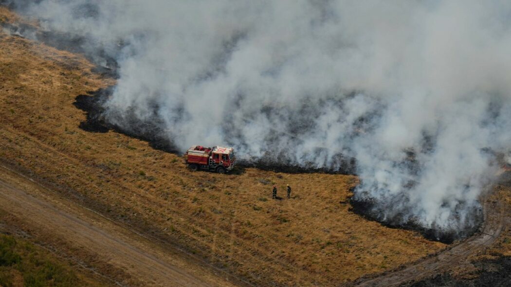 Il fumo degli incendi francesi arriva fino a Firenze