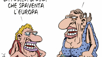 Copertina di La vignetta di Franzaroli