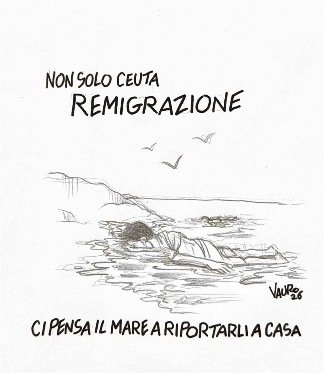 La vignetta di Vauro