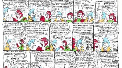 Copertina di C’è vita su Arte – la strip di Stefano Disegni