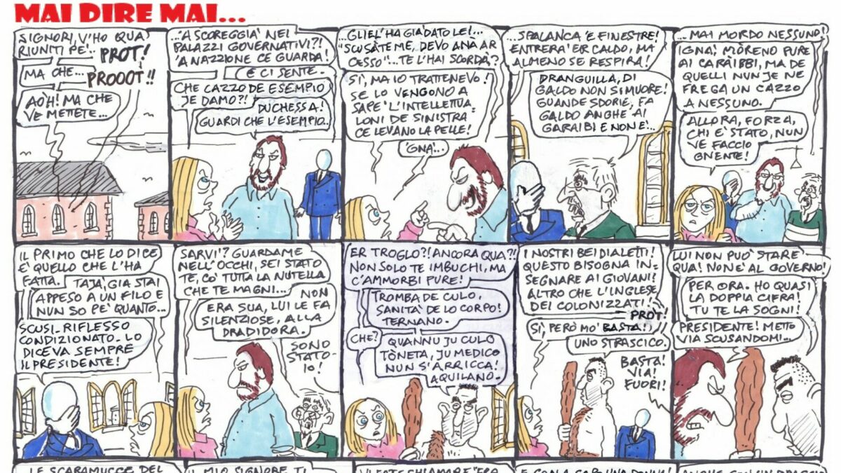 mai dire mai 8211 la strip di stefano disegni da Ilfattoquotidiano.it mai dire mai 8211 la strip di stefano disegni