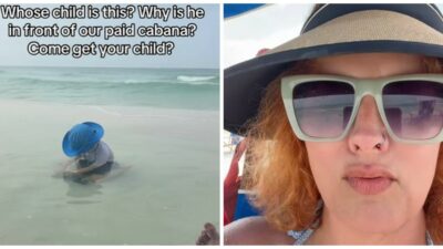 Copertina di Filma un bambino mentre gioca in mare vicino al suo lettino a pagamento, lo sfogo sui social: “Perché si trova qui? L’Oceano è una macchina che affoga i bambini, ma ai genitori non frega più niente”