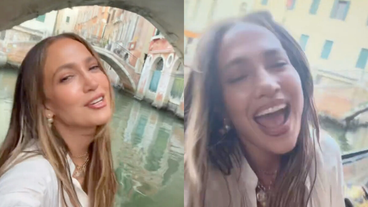 “Dovevo farlo”: Jennifer Lopez in gondola a Venezia omaggia “Like a Virgin” di Madonna, il video su Tik Tok è virale