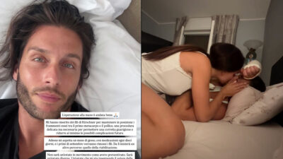 Copertina di “Mi hanno inserito dei fili di Kirschner per tenere in posizione i frammenti ossei. Questa estate mi sta insegnando la pazienza e la gratitudine”: Andrea Dal Corso racconta l’operazione dopo l’incidente di luglio