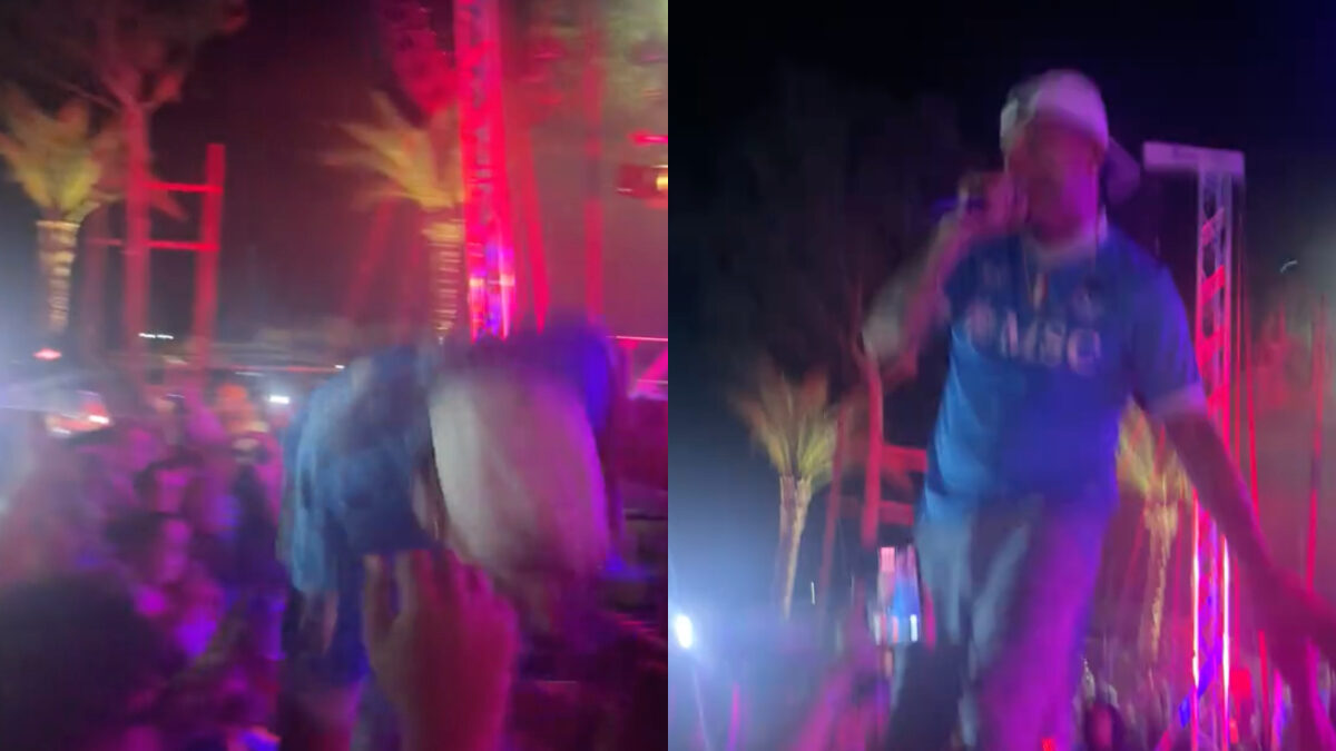 Clementino cade dal palco durante il suo concerto a Ischia: estate ‘stregata’ per gli artisti dopo gli scivoloni di Noemi ed Harry Styles