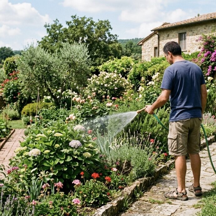“La vicina ruba l’acqua dal mio giardino e mi costa una fortuna. I suoi giardinieri prendono il mio tubo, senza chiedere il permesso“: lo sfogo su Reddit