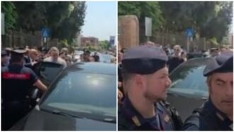 Copertina di Il ministro Giuli contestato a Pozzuoli dopo il terremoto: “Vergogna, noi senz’acqua e lui fa passerella”