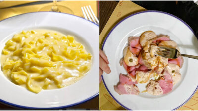 Copertina di “Stufo di vedere clienti che vengono solo per postare foto dei miei piatti più famosi. Via Vitello tonnato e tagliatelle burro e parmigiano”: così lo chef di Trippa a Milano
