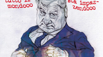 Copertina di La vignetta di Mannelli