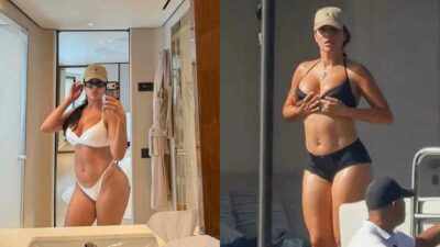 Copertina di “Ogni anno il mio corpo torna a fare notizia. Dov’è lo standard? Pensiamo davvero che la felicità abbia una taglia?”: Georgina Rodríguez si sfoga contro il body shaming. Spunta anche il commento di Chiara Ferragni