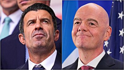 Copertina di Figo demolisce Infantino: “Ho visto tanti furfanti, ma il suo comportamento è vile, ingannevole e meschino. Deve andarsene subito, ha mentito”