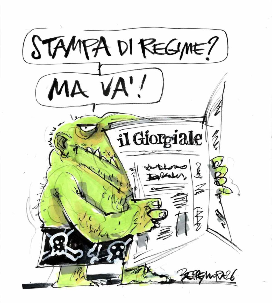 La vignetta di Beppe Mora