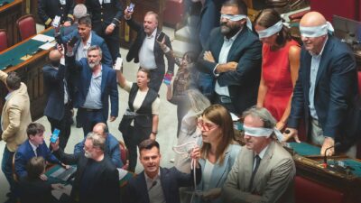 Copertina di Il Parlamento nega le chat ai pm, vietato indagare: Delmastro come Berlusconi