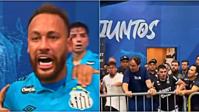 Neymar perde la testa: parolacce e insulti agli avversari nel video virale. Il presidente rivale: “Un pagliaccio fannullone”