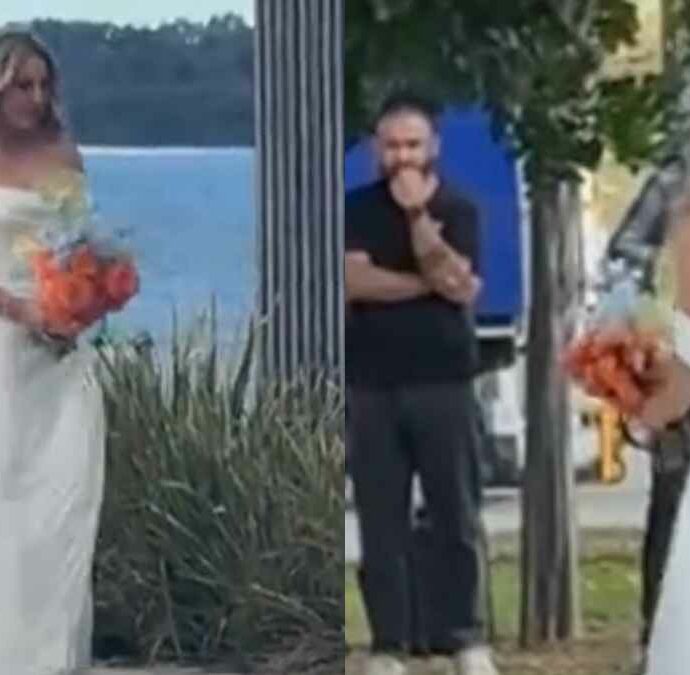 La sposa va in crisi prima del matrimonio: un’ora di attesa all’altare con sposo, invitati e testimoni senza parole. ll video fa il giro del web