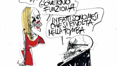 Copertina di La vignetta di Mora