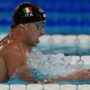 Copertina di Europei di nuoto, l’azzurro Alberto Razzetti vince la medaglia d’argento nei 400 misti