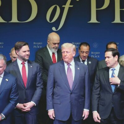 Copertina di È un “flop of peace”:  disdetti gli annunci a ripetizione di Trump