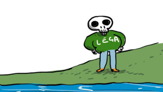 Copertina di Intanto, sul fiume…