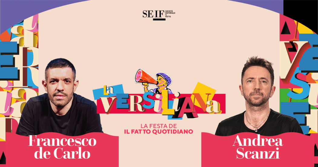 Andrea Scanzi intervista Francesco De Carlo: la standup comedy tra Stati Uniti e Italia. Il 9 e 10 settembre i loro interventi alla Versiliana