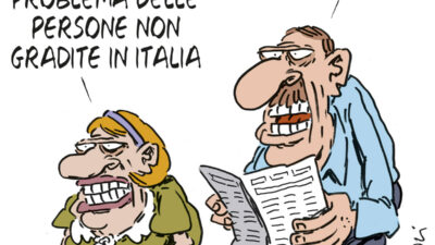 Copertina di La vignetta di Franzaroli