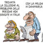 Copertina di La vignetta di Franzaroli