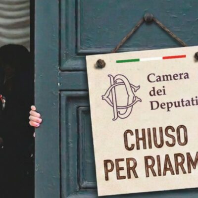 Copertina di Sul riarmo vietato discutere: aggirati i Parlamenti europei