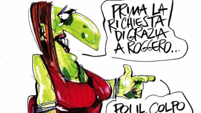 Copertina di La vignetta di Mora