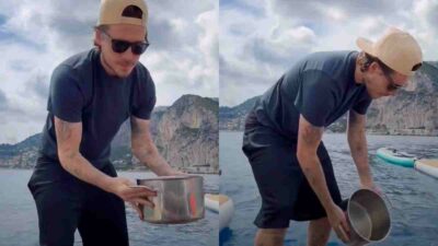 Copertina di “È l’estate delle idiozie. Questa è una pericolosa stupidaggine, ecco cosa si rischia”: Matteo Bassetti furioso per il video di Brooklyn Beckham che cucina la pasta con l’acqua di mare