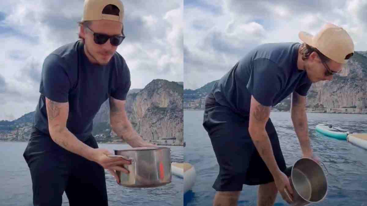 “Avrà il retrogusto di carburante navale bruciato”: Brooklyn Beckham cucina gli spaghetti nell’acqua di mare e viene travolto dalle critiche. Ecco perché può essere pericoloso