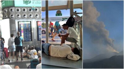 Copertina di L’Etna manda nel caos l’aeroporto di Catania: traffico sospeso almeno fino alle 16 di domani. Saltati già 700 voli. Rimborsi e assistenza: i diritti dei passeggeri