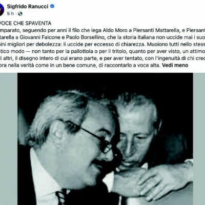 Copertina di Lavitola confessa: “Sono il mandante della bomba a Ranucci, ma lui è ignaro”. Destra scatenata contro il giornalista