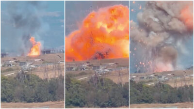 Copertina di Esplosione nello stabilimento ex Simmel Difesa di Colleferro: boato e incendio nell’azienda di munizioni