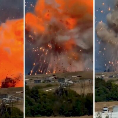 Copertina di Prima le fiamme, poi il boato: esplode l’ex Simmel, la fabbrica di armi di Colleferro